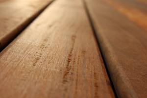 Drewniana podłoga w kuchni